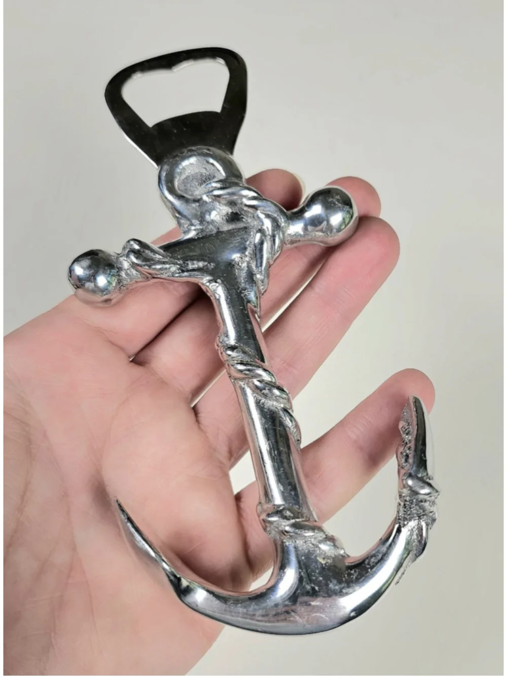 Mariposa Recycled Aluminum Anchor Bottle Opener Vintage Nautical Barware